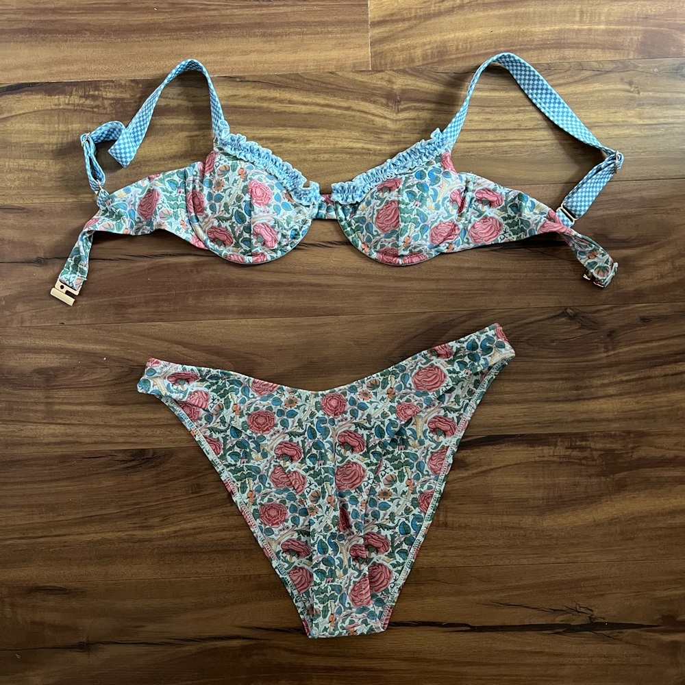 Strawberry Milk Mob Ladybird Top & Bottom